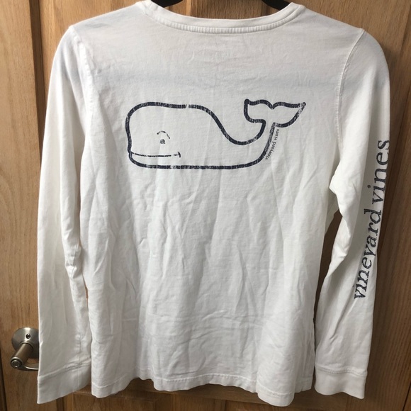 White Vineyard Vines Long-Sleeve Shirt - Picture 2 of 3